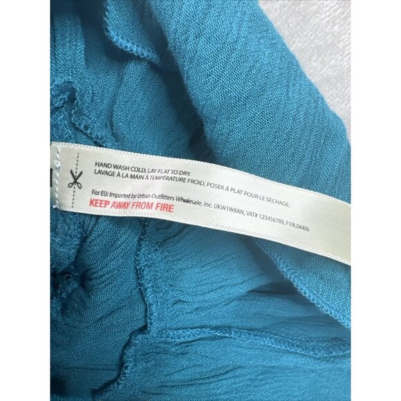 Free People One Women's Adella Cami in Turquiose Size  XS - Picture 5 of 10